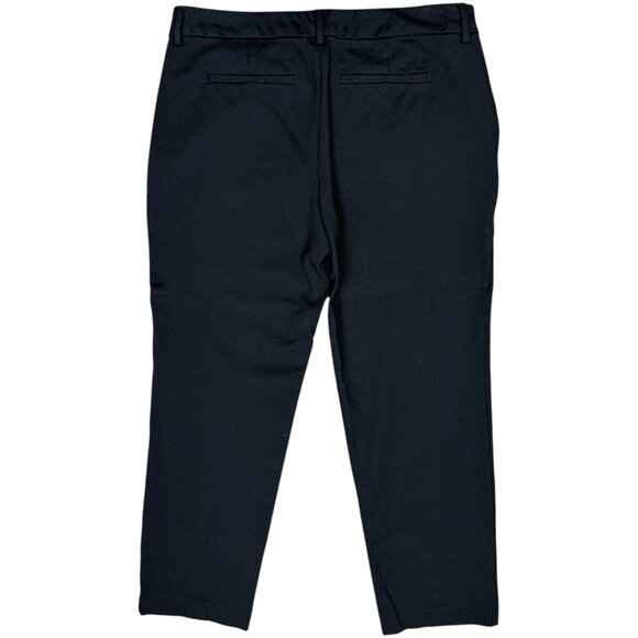 EUC Women's LIVERPOOL Kelsey Trouser Stretch Ponte‎ Pant Black | Size 10/30 P - Picture 4 of 10